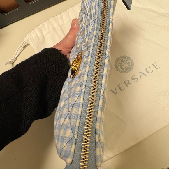 Versace La Medusa Mini Quilted Bag with Calf Leather- Authentic - Picture 11 of 14